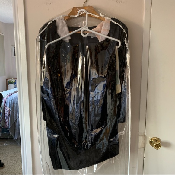 Vintage Badgley Mischka 90s black beaded evening gown - Picture 7 of 16